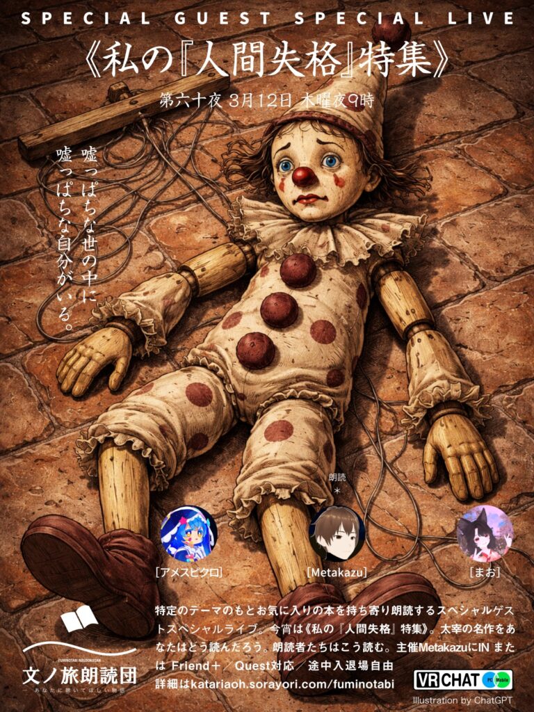 260312人間失格太宰治タテB朗読者